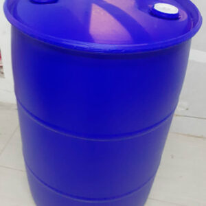 Bidón de 220 Litros con 2 bocas y doble pestaña